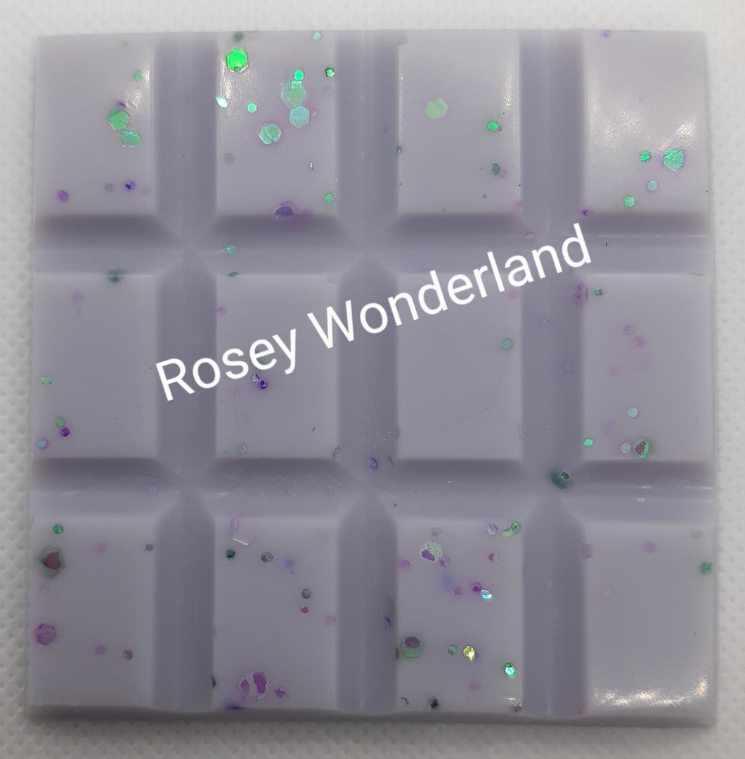 Rosey Wonderland Wax Melt Snap Bar