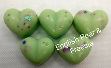 English Pear and Freesia Wax Melt Shapes