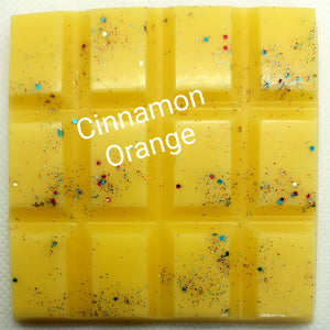 Cinnamon Orange Wax Melt Snap Bar