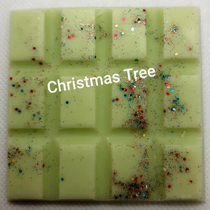 Christmas Tree Wax Melt Snap Bar