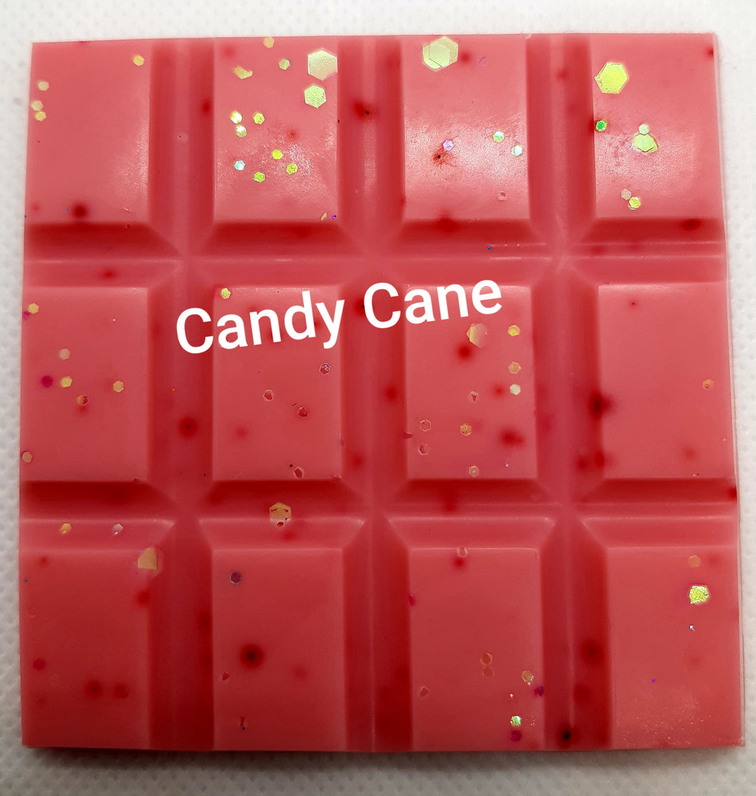 Candy Cane Wax Melt Snap Bar