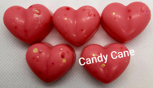 Candy Cane Wax Melt Shapes