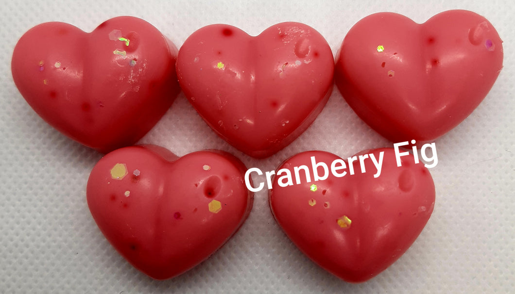 Cranberry Fig Wax Melt Shapes