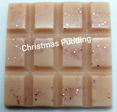 Christmas Pudding Wax Melt Snap Bar