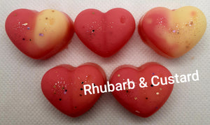 Rhubarb & Custard Wax Melt Shapes