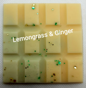 Lemongrass & Ginger Wax Melt Snap Bar