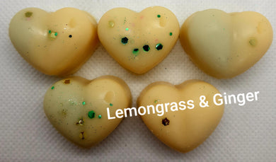 Lemongrass & Ginger Wax Melt Shapes