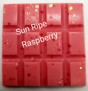 Sun Ripe Raspberry Wax Melt Snap Bar
