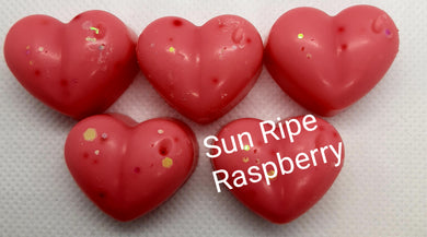 Sun Ripe Raspberry Wax Melt Shapes