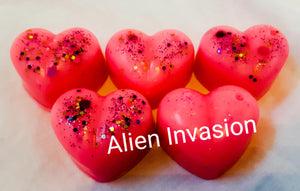 Alien Invasion wax melt shapes