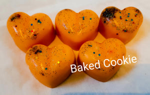 Baked cookie wax melt shapes
