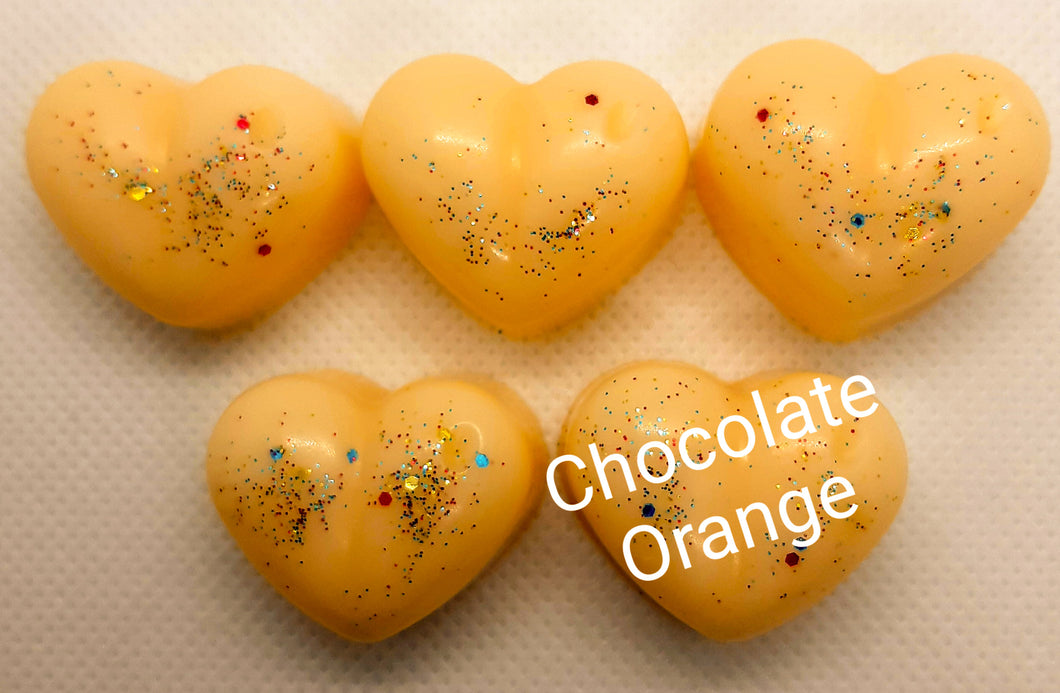 Chocolate Orange Wax Melt Shapes